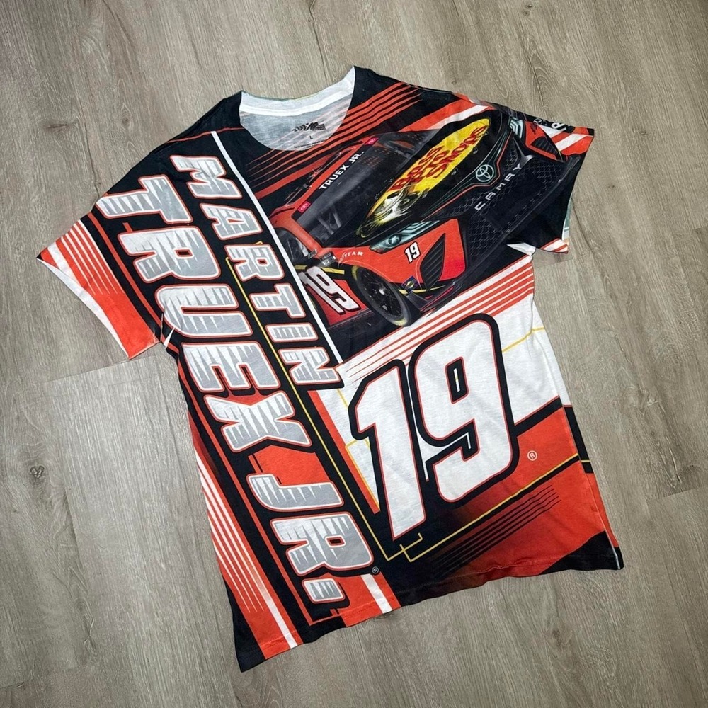 NASCAR Martin Truex Jr. multicoloured racing t-shirt